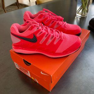 Nike Vapor X 7.5 womens crimson/black tennis shoes